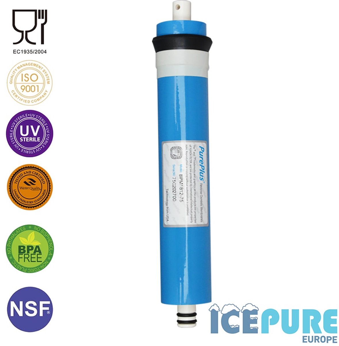 Membraan Filter TW30-1812-100