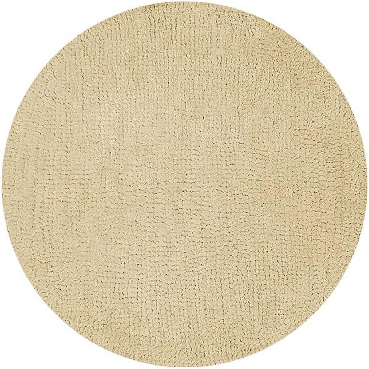 Ronde antislip badmat van katoen en microvezel - Absorberend, zacht en machinewasbaar in verschillende kleuren en maten