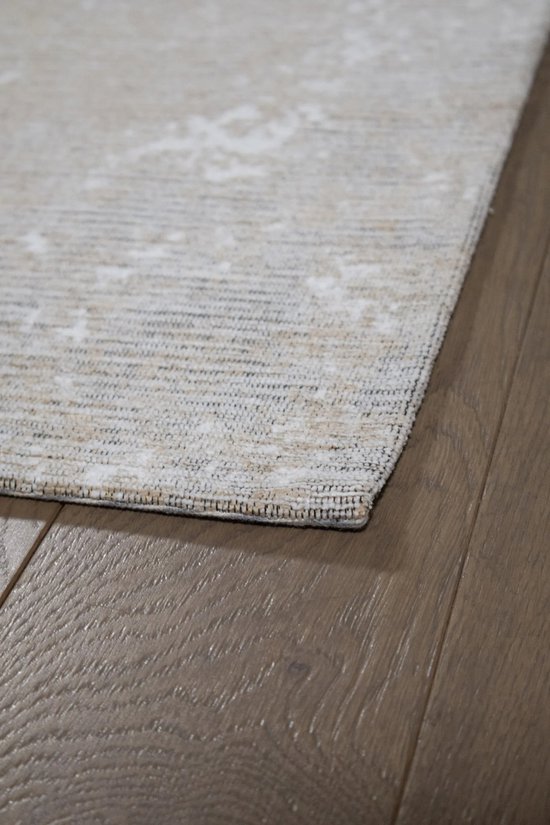 Dutch Style de vie - Tapis - Argentella 13 beige/naturel - PES/ Katoen/Viscose - Beige