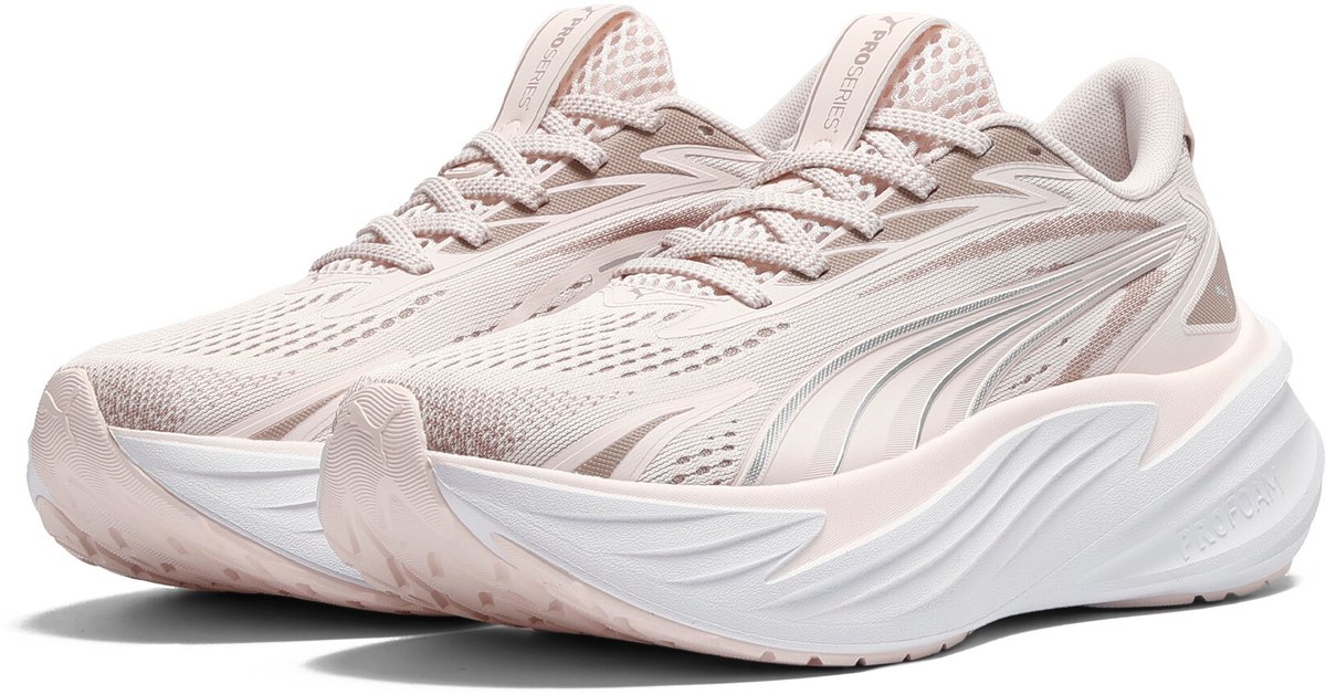 PUMA Maxima Pro Unisex Sportschoenen Jasmine Flower-Rose Latte-PUMA Zilver