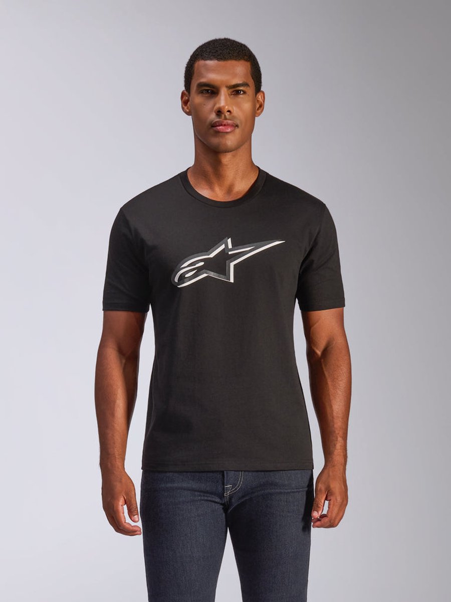 Alpinestars Ageless Shadow T-shirt Met Korte Mouwen Grijs M Man
