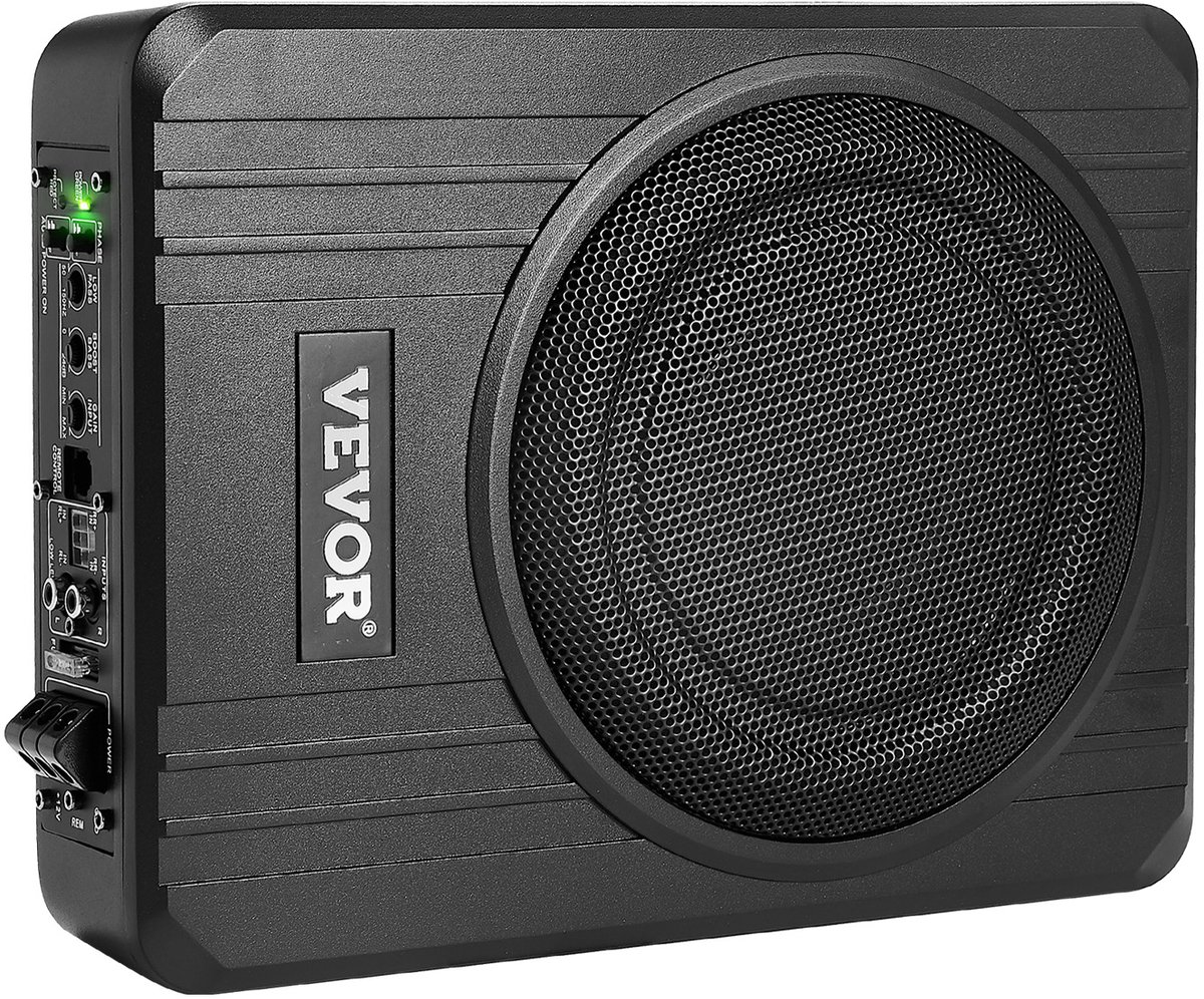 VEVOR Auto-Subwoofer Onder de Stoel 200 W Slank Actief Subwoofersysteem 203mm – foto 2