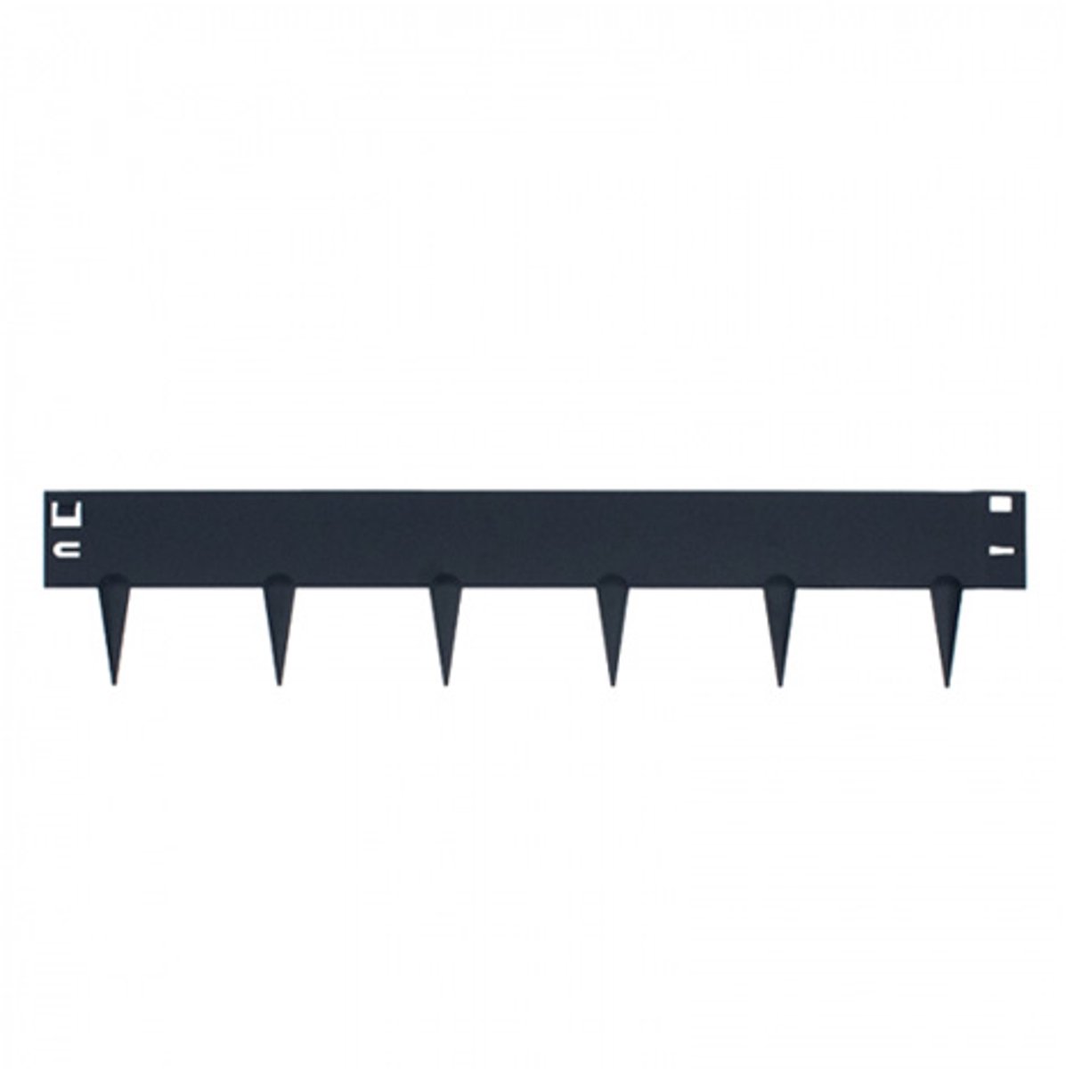 123natuurproducten.nl - Antraciet borderrand 100 x 10 cm 5 stuks