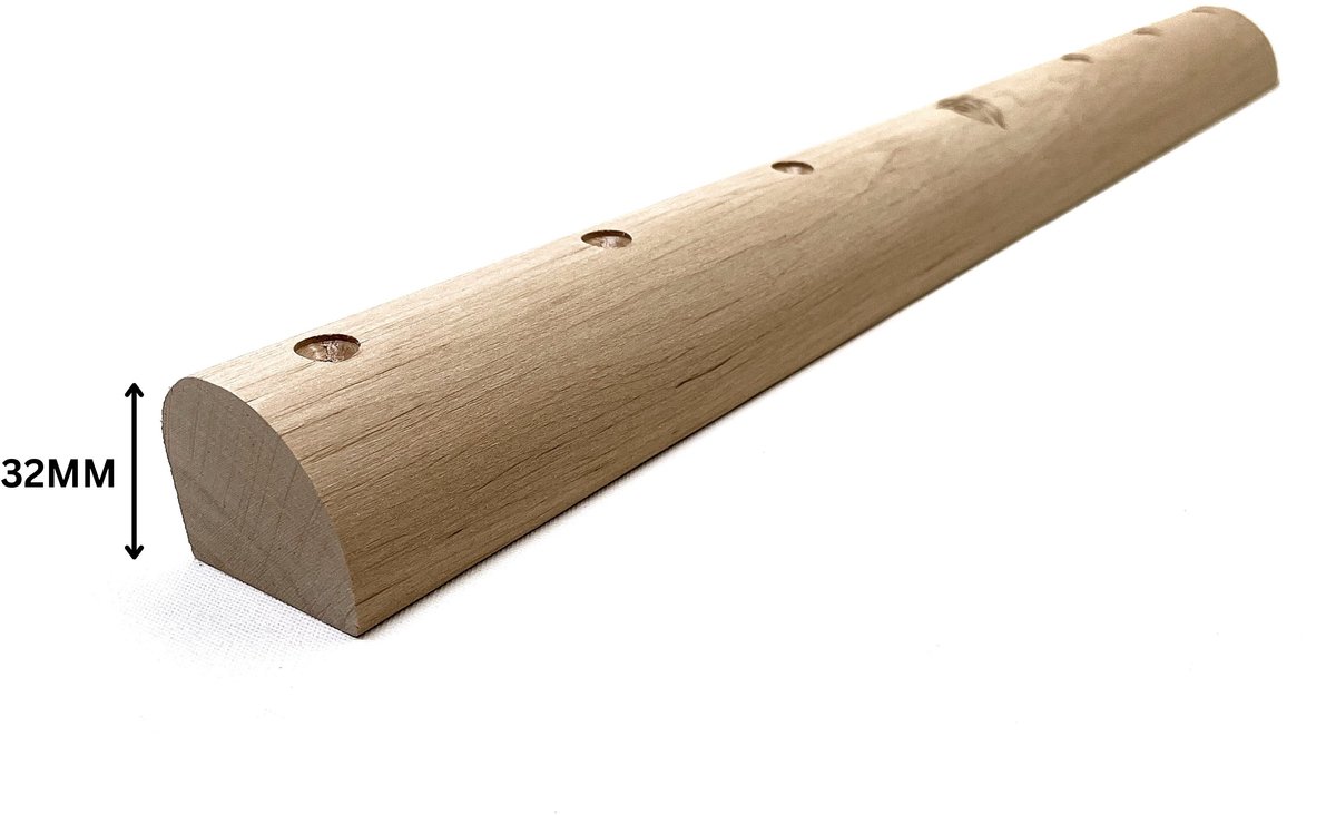 Campus board Rung Rock Climbing - 1 STUCK - Campusboard - Campus rung - Climbing training board - Hangboard - Boulderen - Klimmen - Klimgrepen - Trainingsbord - Hand trainer - Vinger trainer - Home Training Climbing - Climbing Hangboard - 32mm