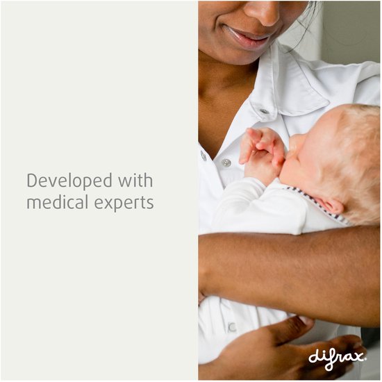 Difrax Handgreep Babyfles - 240 ml - 2 Stuks van Merkloos — afbeelding 3
