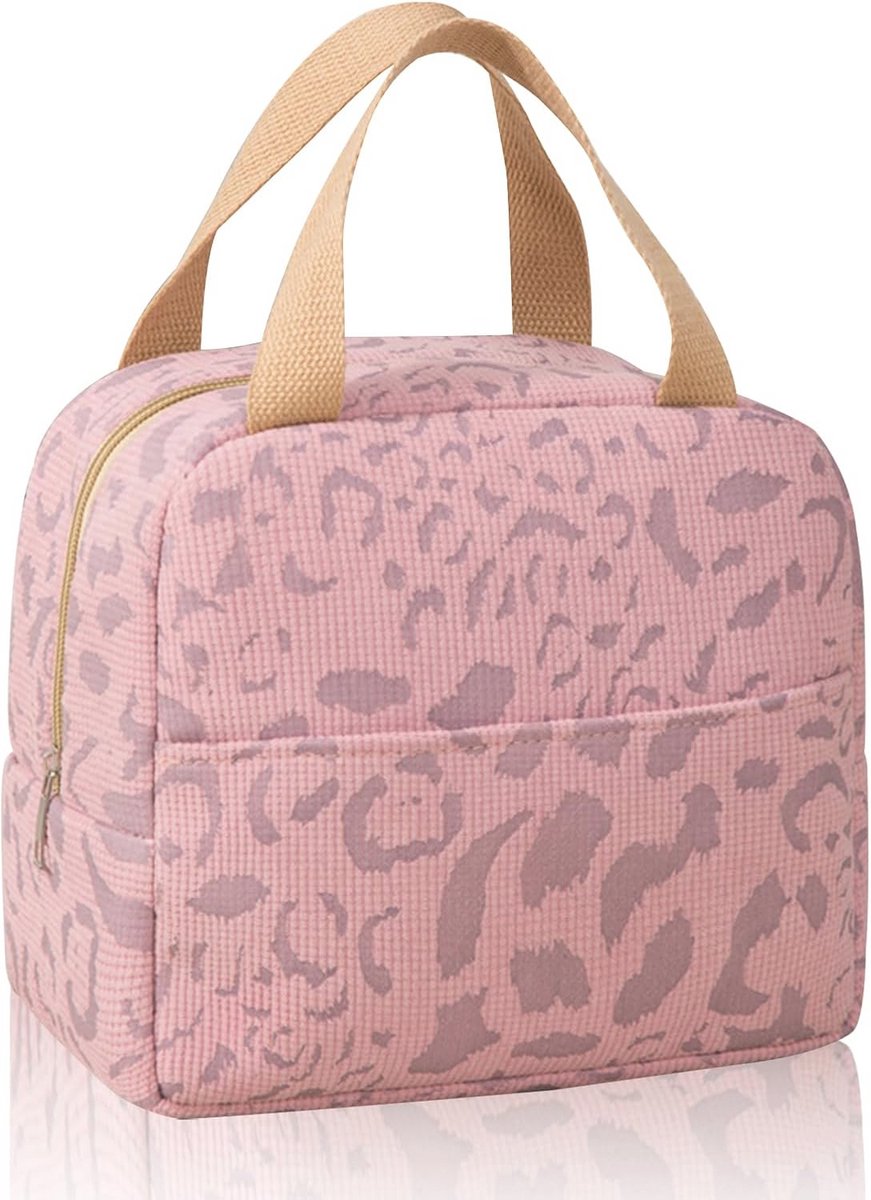 Geïsoleerde Lunchbox voor School en Werk - Mooie Koeltas voor Dames en Kinderen - Perfect voor Picknicks en Stranduitstapjes