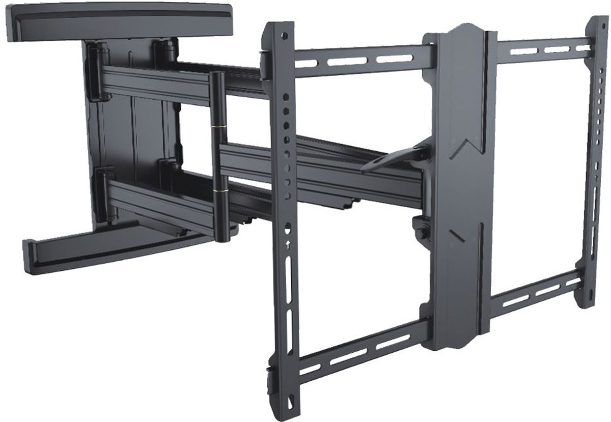 Cavus WME602 Heavy Duty TV Muurbeugel - XL TV ophangbeugel voor 37 - 80 Inch  max 70 kg - Draaibare VESA TV muursteun - 800mm