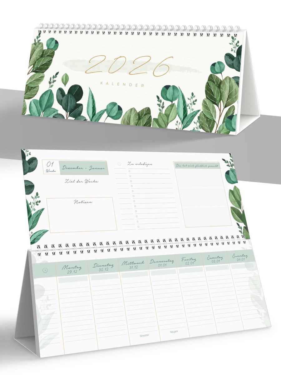 IMPERATORIS® Weekkalender/Weekplanner 2026