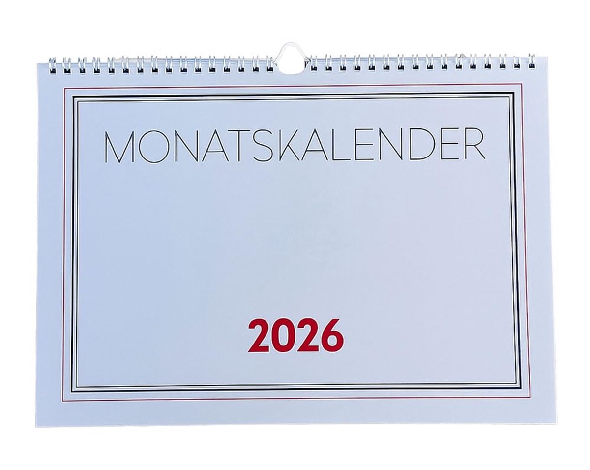 IMPERATORIS® Maandkalender/Maandplanner 2026 - A4