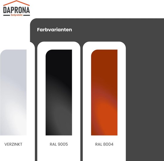 Veilig Looprooster Set voor Platte Dakpannen - 120cm - Tegelrood ...