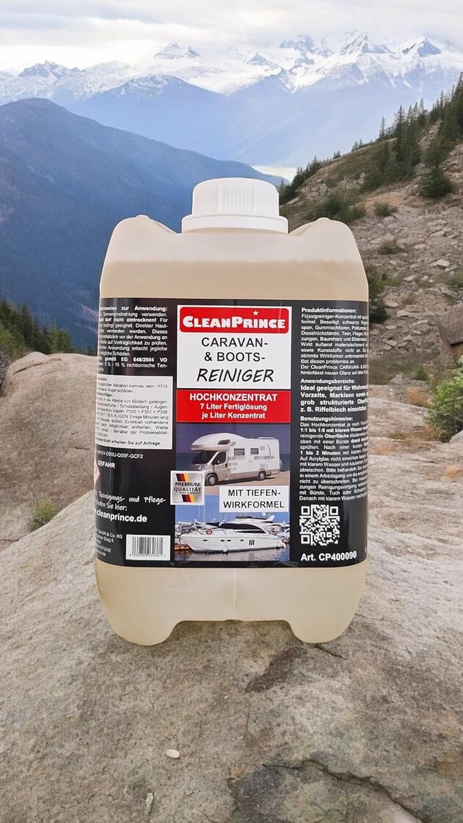 Krachtige Reiniger voor Caravan, Boot en Camper | 5 Liter Geconcentreerd