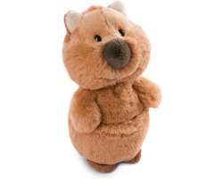 Knuffel Quokka Knuffeldier Pluche 22 cm Bruin Zacht Speelgoed voor Kinderen en Volwassenen