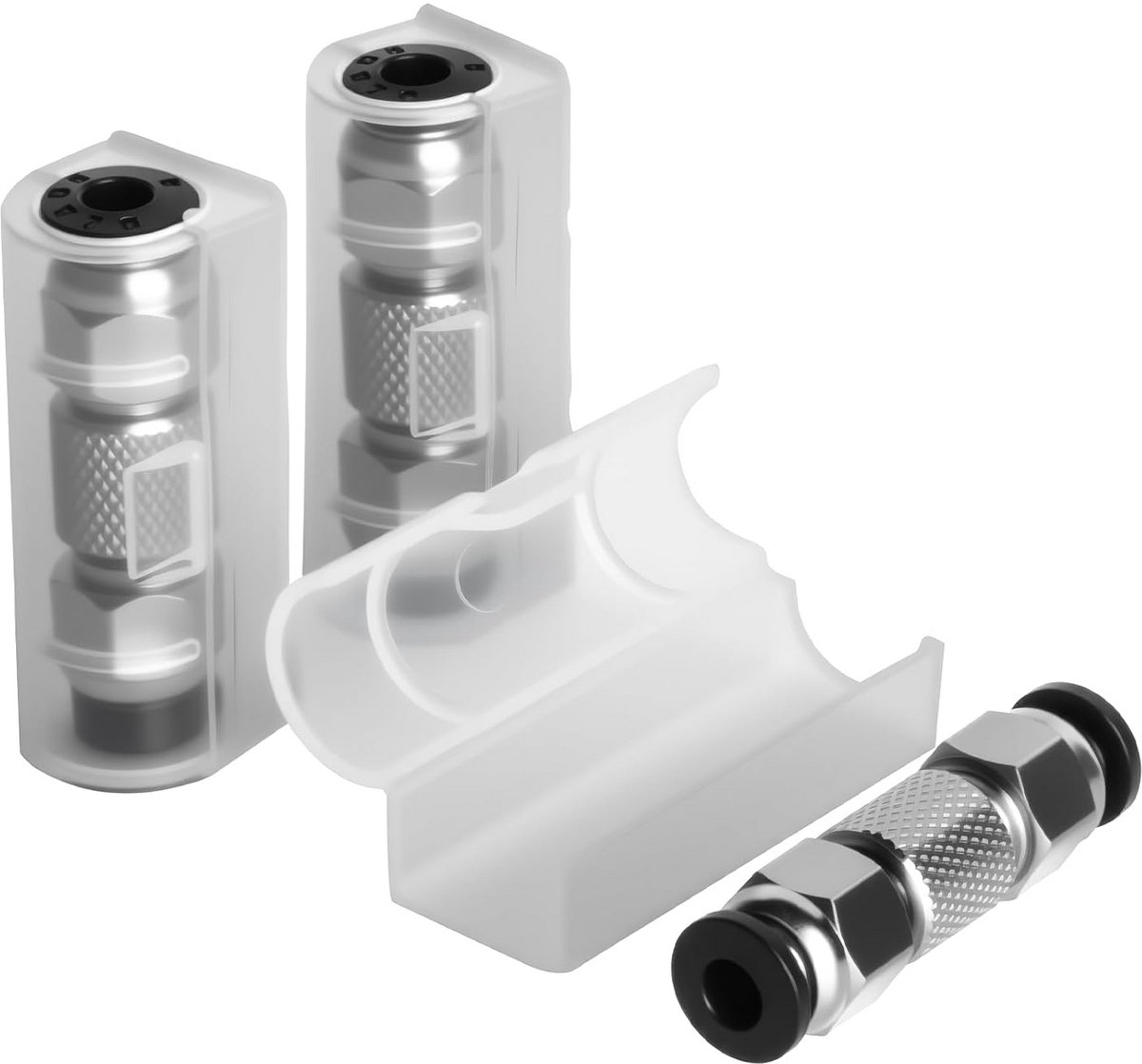 3 Stuks Universele PTFE Buis Connector voor 3D Printer - Upgrade Onderdeel