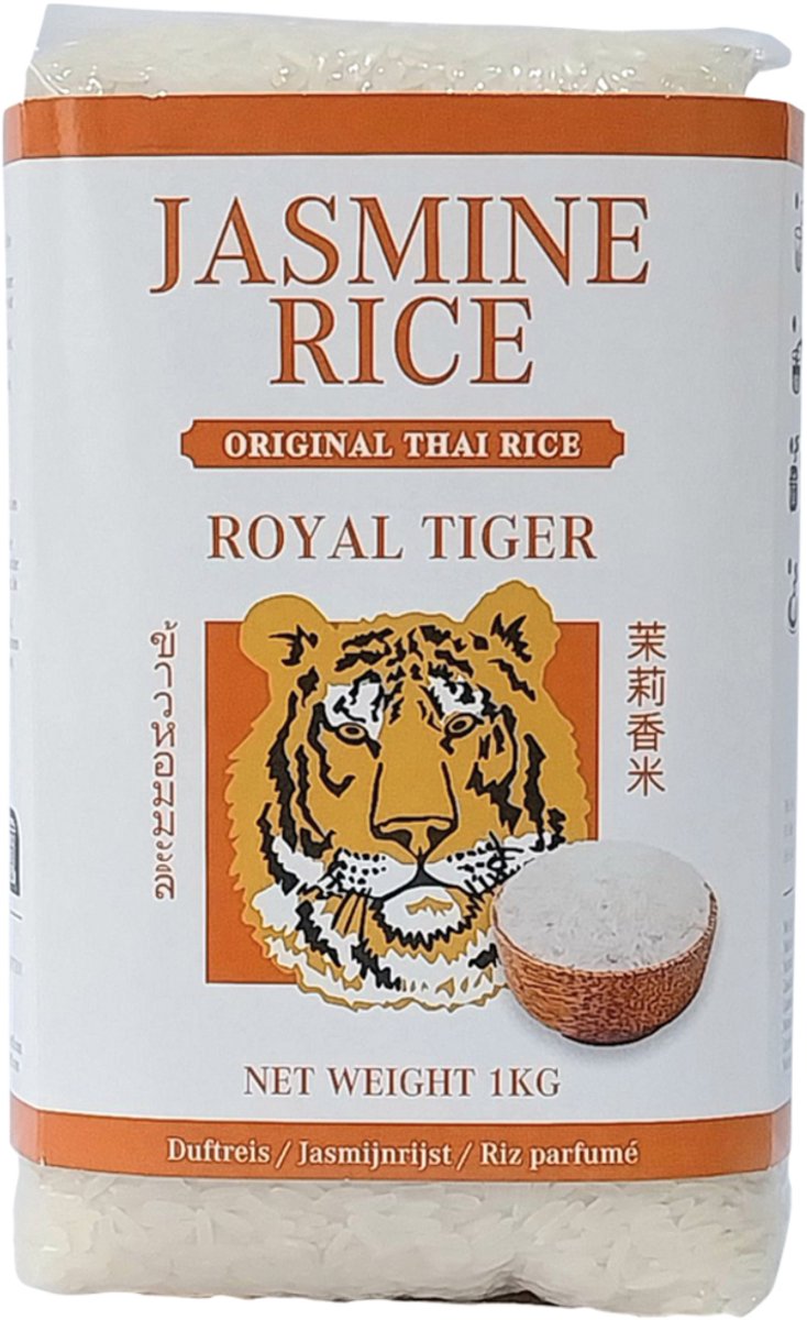 Royal Tiger Jasmijnrijst 10 x 1 kg