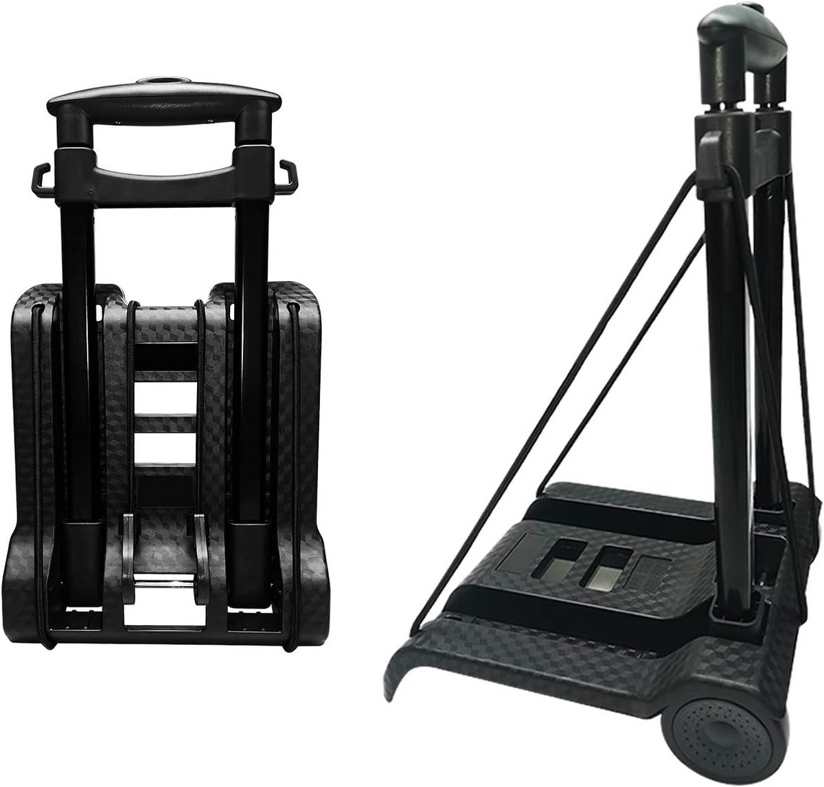 Opvouwbare Handkar met 40kg Draagvermogen - Lichtgewicht en Draagbaar Trolley