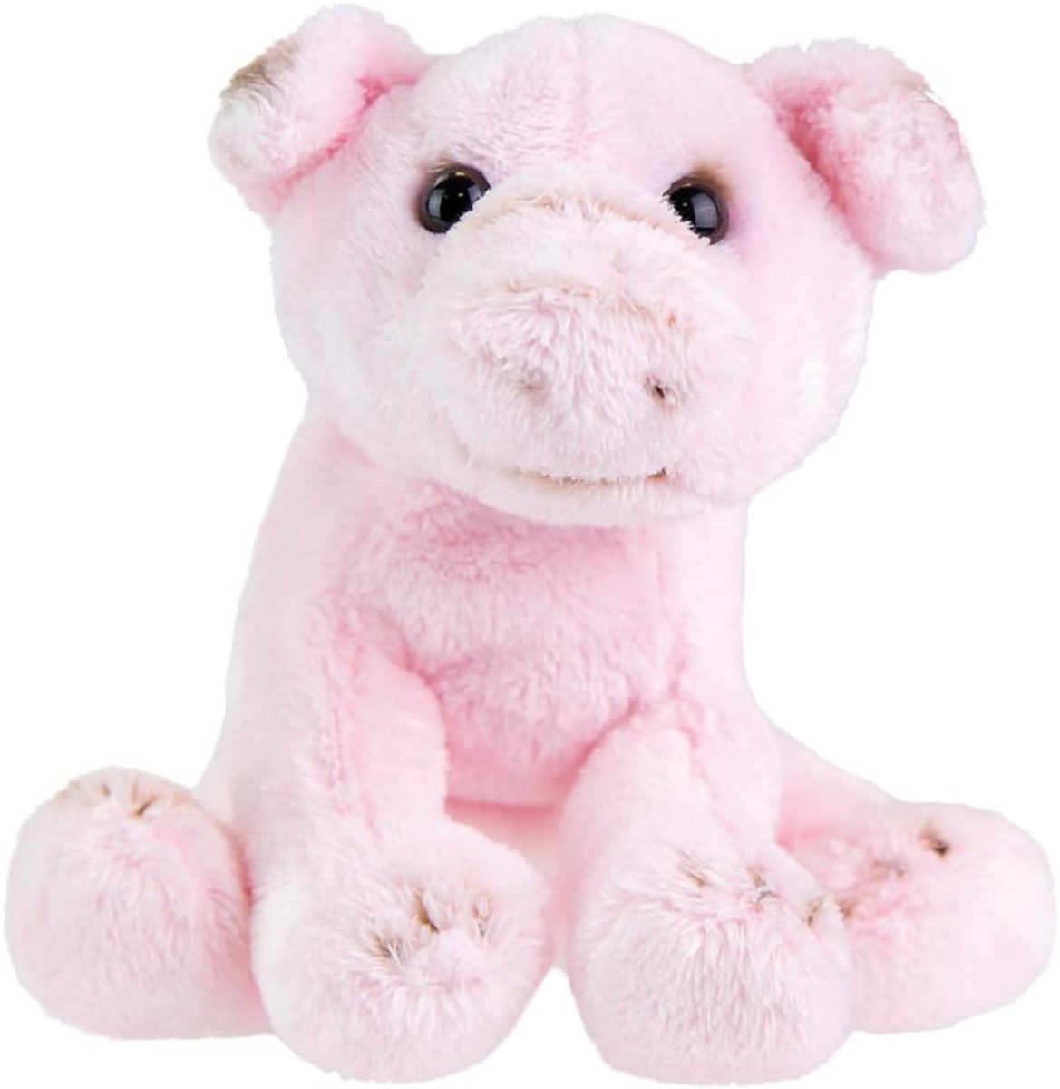 Zacht Pluche Knuffelvarken Roze Boerderijdieren Knuffeldier 15 cm