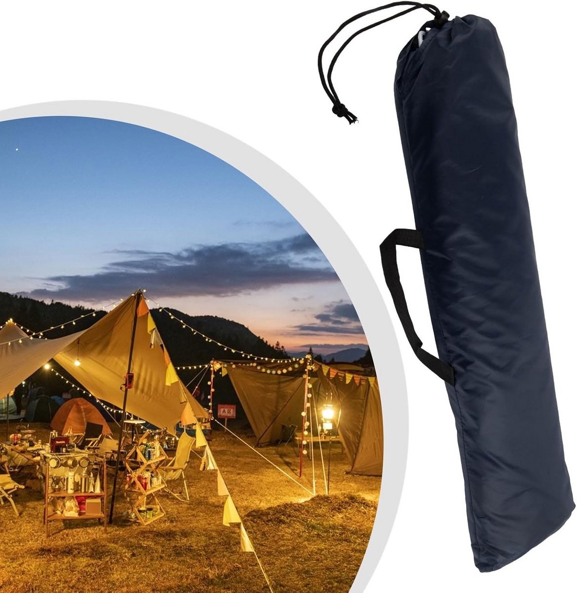 Lichte 2 Persoons Kampeertent Waterdicht voor Hiking en Strand