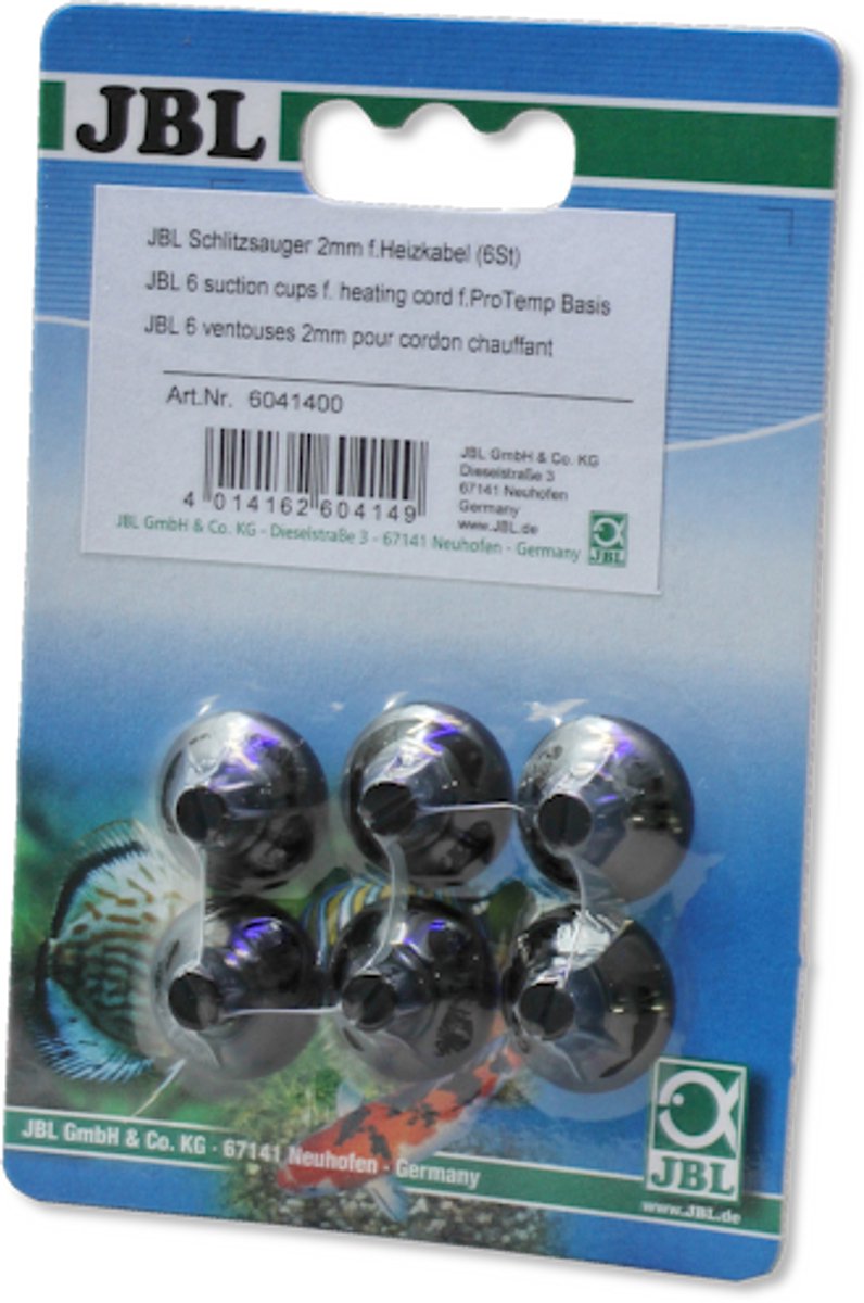 JBL Kerf-Zuignap 2MM 6 stuks