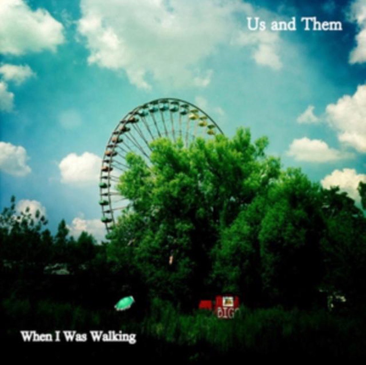 Us And Them - When I Was Walking/Green Couch (7" Single)
