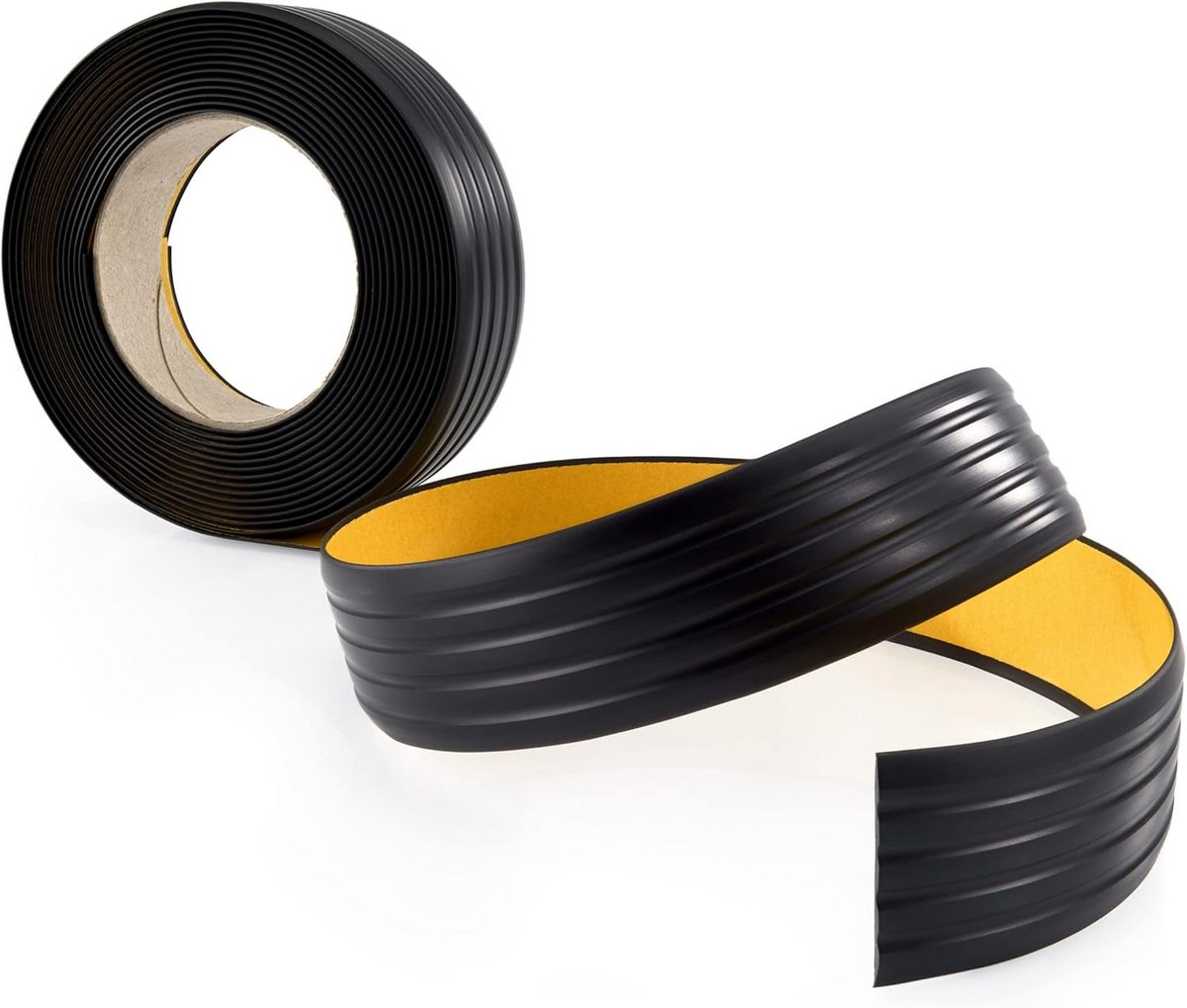 Zelfklevende Antislip Strips PVC Zwart 5m x 35mm voor Trap, Douche en Gladde Vloeren
