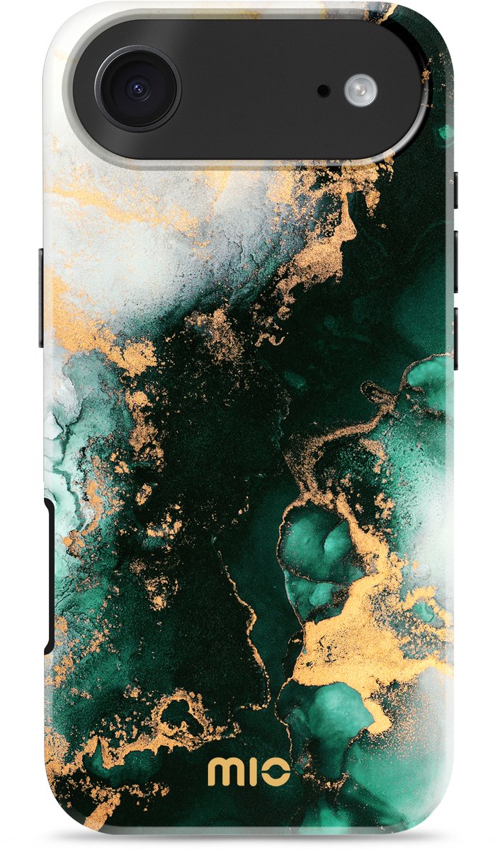 MIO by Mobilize Green Marble - Geschikt voor iPhone Air - Geschikt voor Magsafe opladen