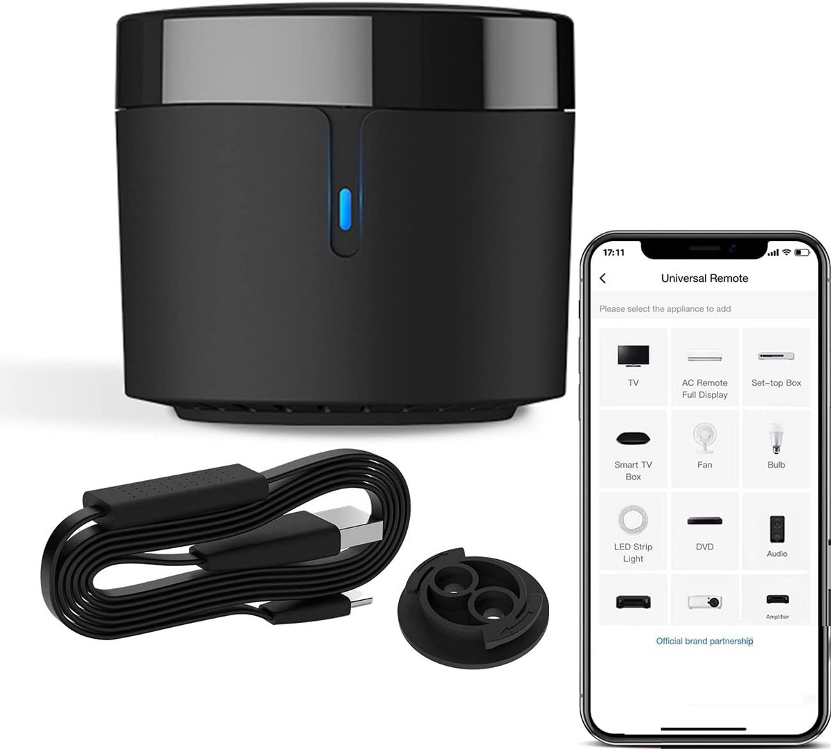 Universele Wifi Afstandsbediening voor Airco en TV met Temperatuur Sensor