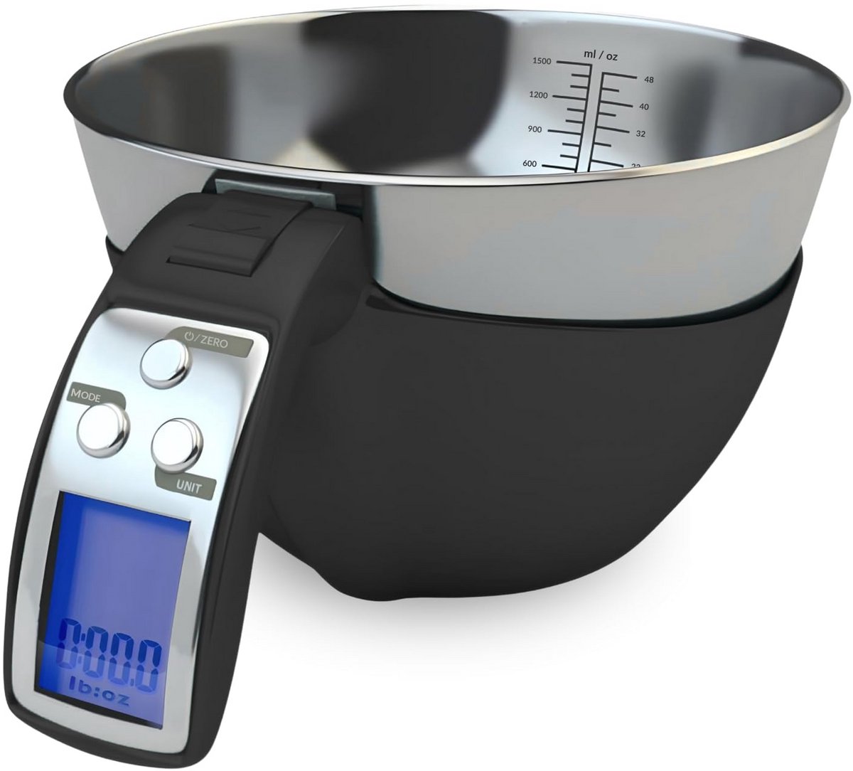Digitale Keukenweegschaal met Weegschaal en Achtergrondverlichting, 5kg Capaciteit