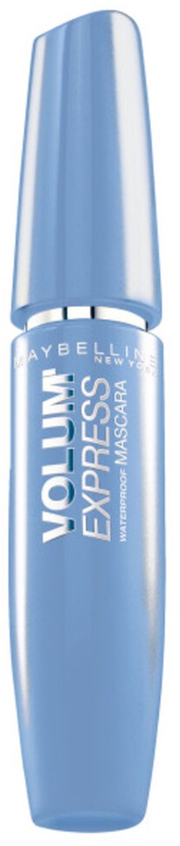Maybelline Volum' Express Mascara Waterproof Black - 3 x - Voordeelverpakking