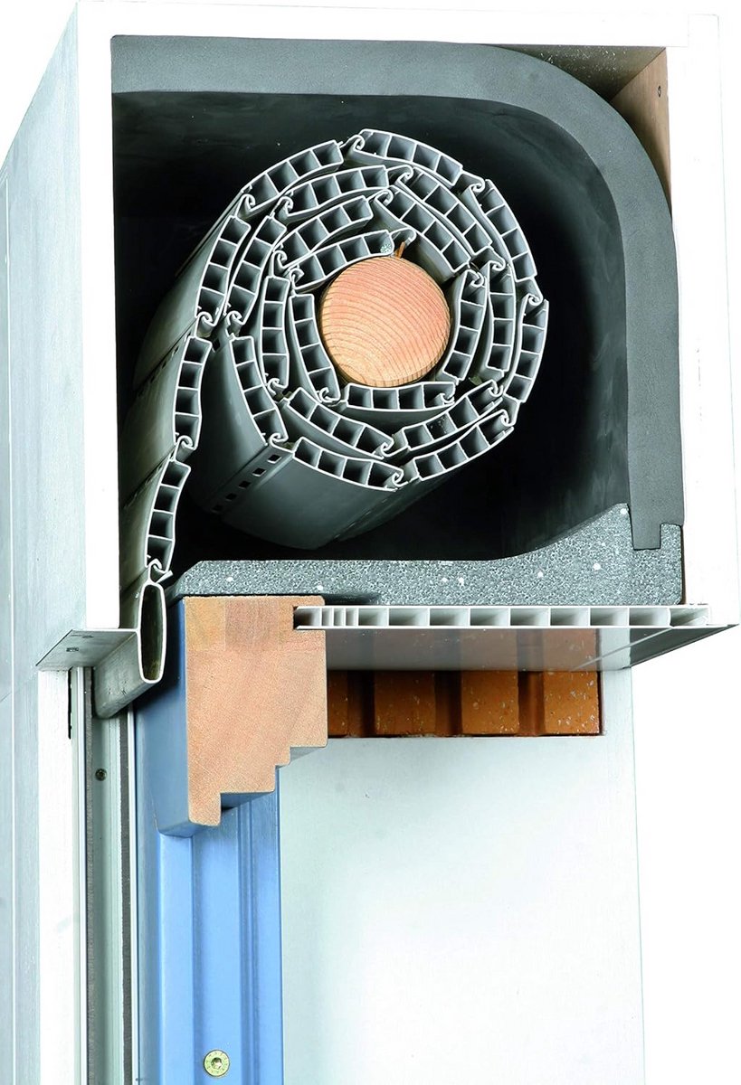 Flexibele Rolluikisolatie KOMBI-FLEX PE 25mm - Warmtebrug en Tochtisolatie Rolluikkast
