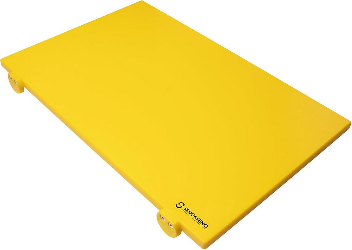 Professionele Kunststof Snijplank Rechthoekig met Antislip, Horeca Kwaliteit (40x30 cm)