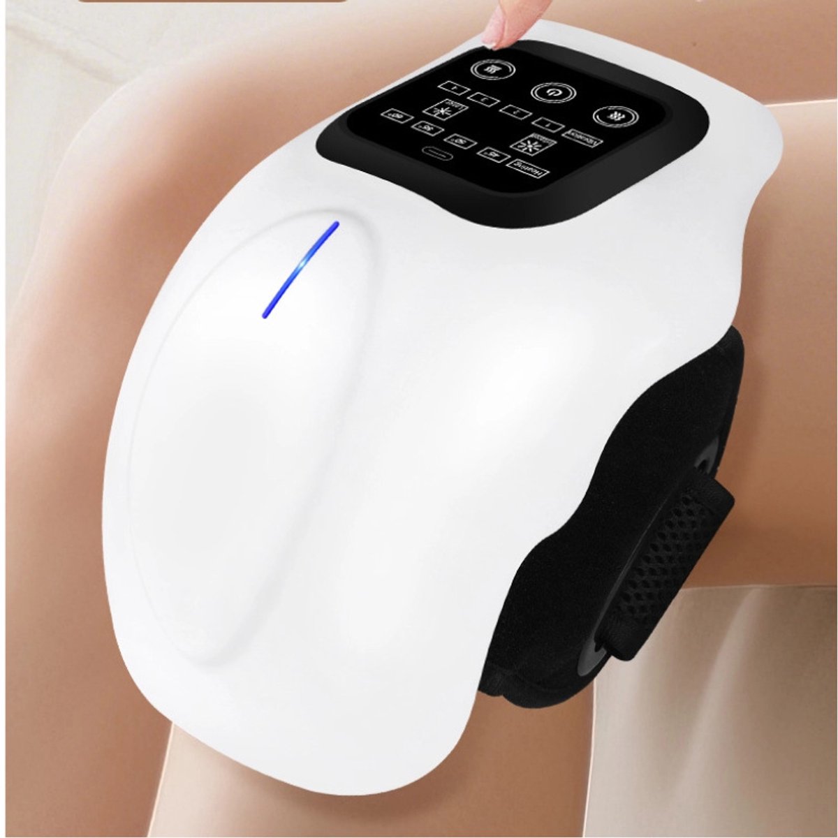 Slimme Kniemassage-apparaat 3-in-1 met Verwarming en Rood - Slimme - €34,65