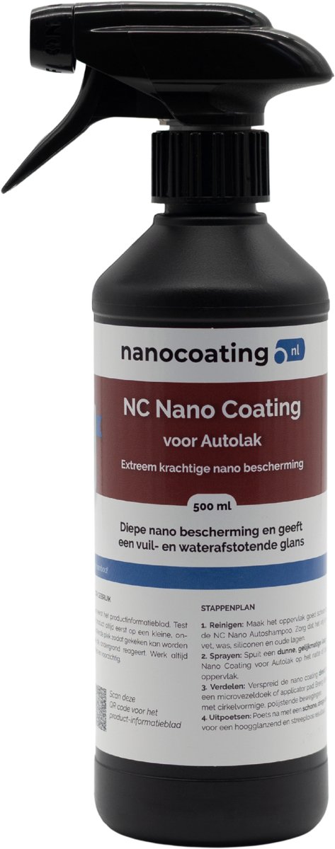 NC Nano Coating voor Autolak – Lakbescherming | Water- & Vuilafstotend | UV-bescherming
