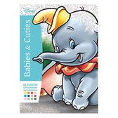 Disney Babies & Cuties kleuren op nummer voor volwassenen