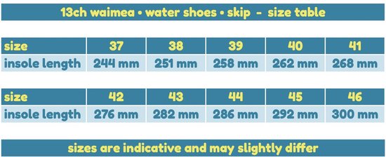 Waimea Waterschoenen Volwassenen - Skip - Zwart/Roze - Maat 39