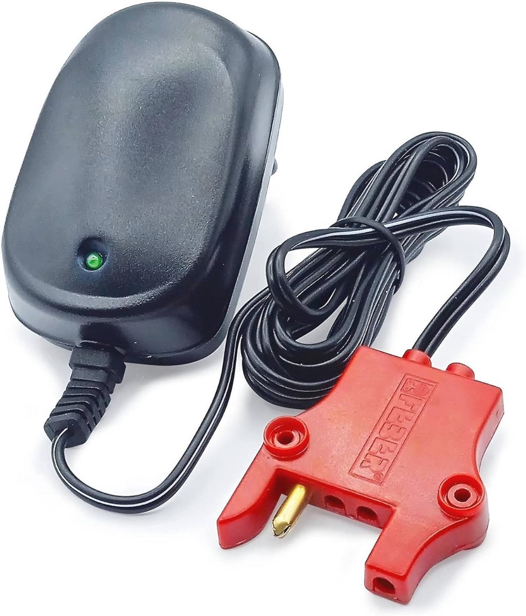 Oplader 12V 1AH voor elektrische speelgoedvoertuigen