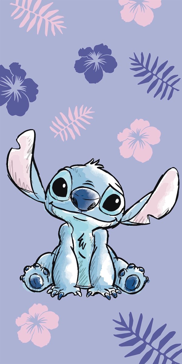 Disney Lilo & Stitch Strandlaken Stitch - 70 x 140 cm - Katoen