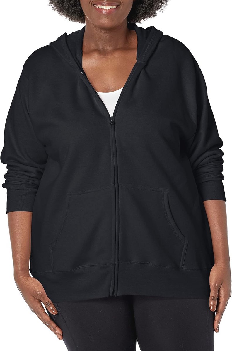 Dames Midweight Zip Hoodie | EcoSmart Sweatshirt