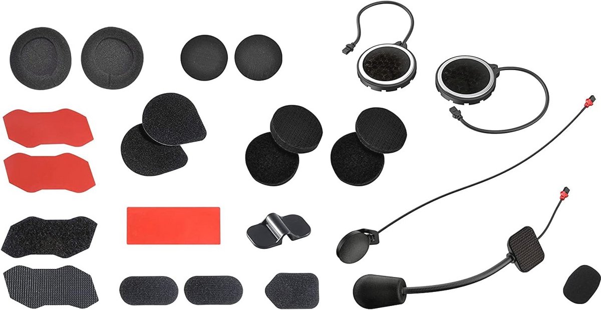 Universele Bluetooth Headset Accessoireset voor Motorrijders - Ideaal voor Handsfree Bellen en Muziek