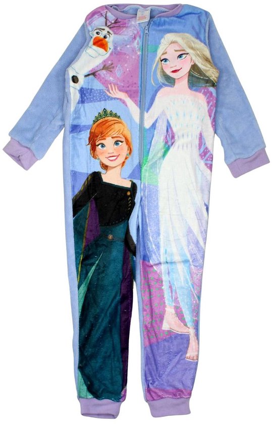 Onesie Disney Disney Frozen Elsa Anna bleu clair Enfants & Enfants Filles Bleu - Taille: 98