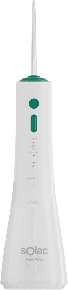 Tandflosapparaat met 320 ml Tank | 120 Impulses/min | 3 Drukniveaus | Oplaadbare Batterij | 360° Bekert