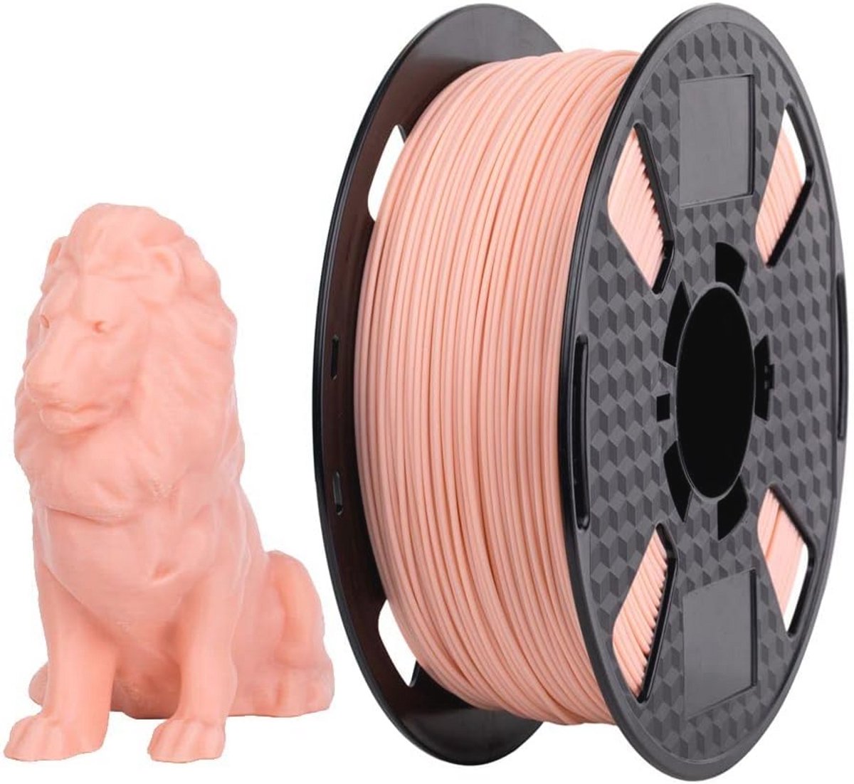Beige PLA Filament 1.75 mm 1KG voor 3D Printer - beige Afdrukmateriaal