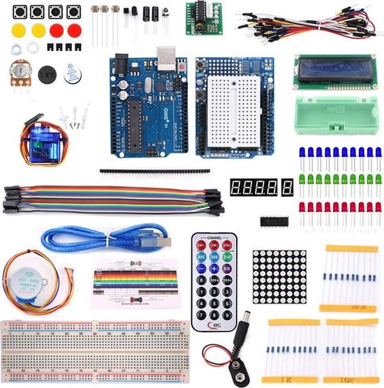 Uitgebreide Starter Kit - R3 ATmega328 - Geschikt voor Arduino ...