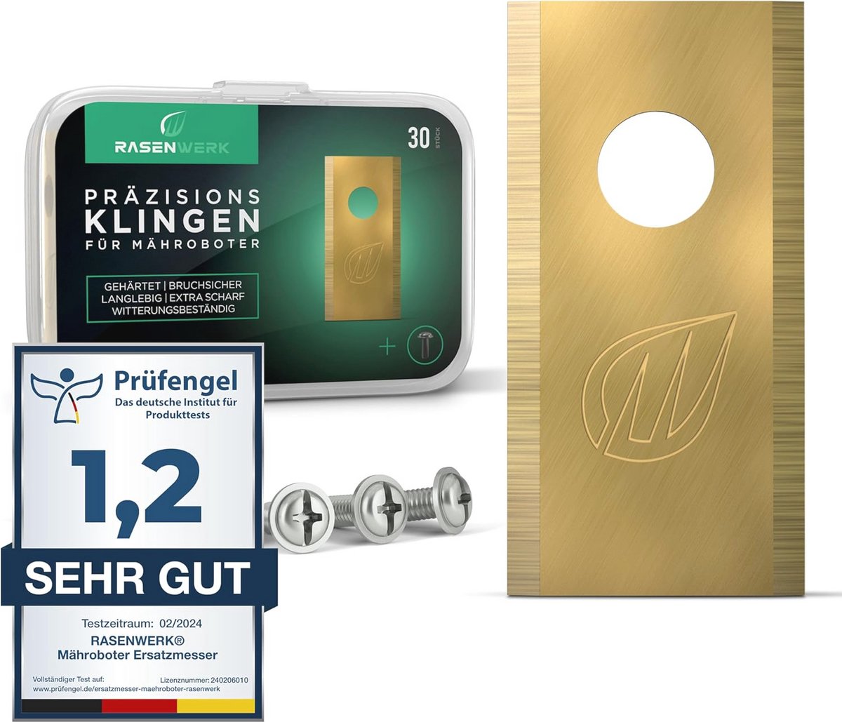 Hoogwaardige robotmessen met schroeven - Universele - Hoogwaardige - €69,87