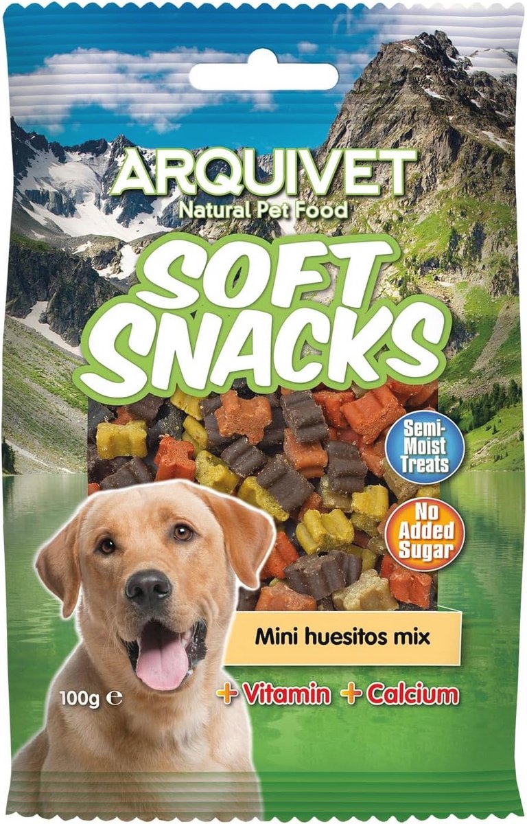 Gezonde honden snacks – Mini botten mix 100g