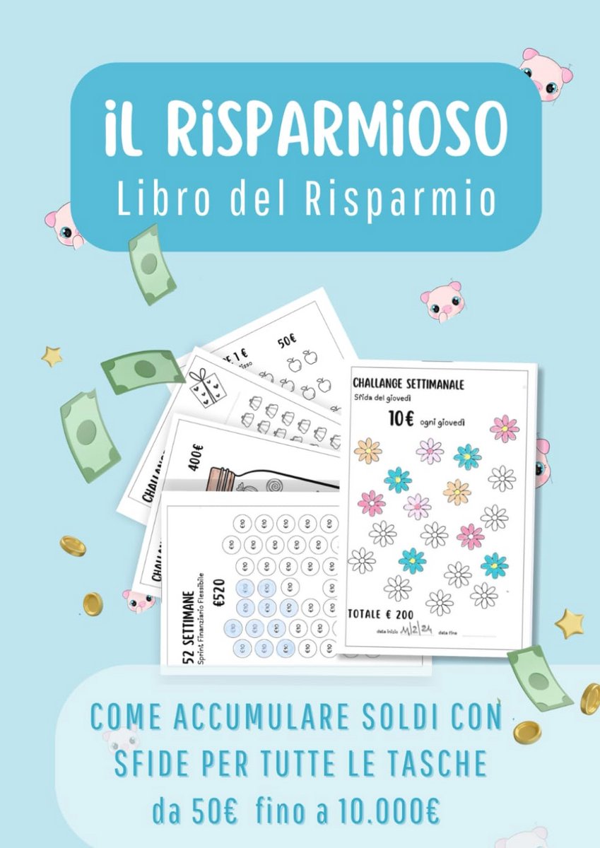 Libri per Risparmiare: Oltre 30 Sfide Divertenti per Gestire le Tue Finanze