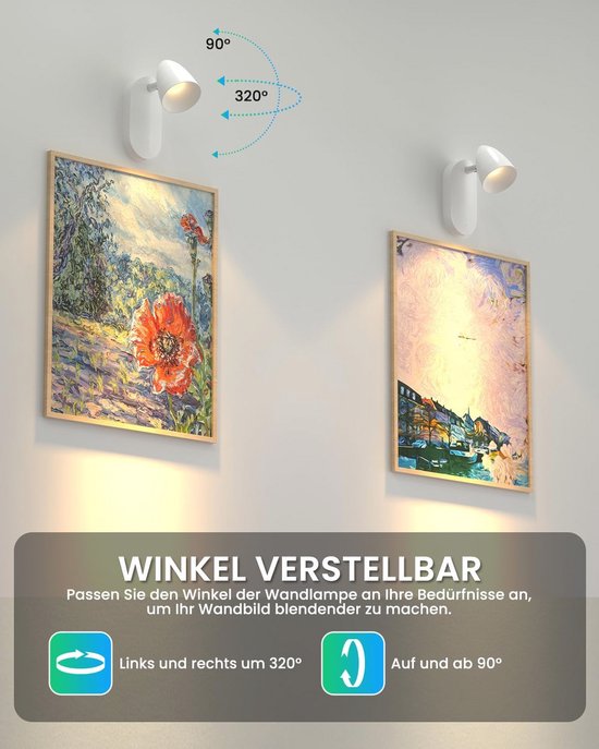 Oplaadbare Wandlamp Met Afstandsbediening Oplaadbare Wandlamp Met Afstandsbediening