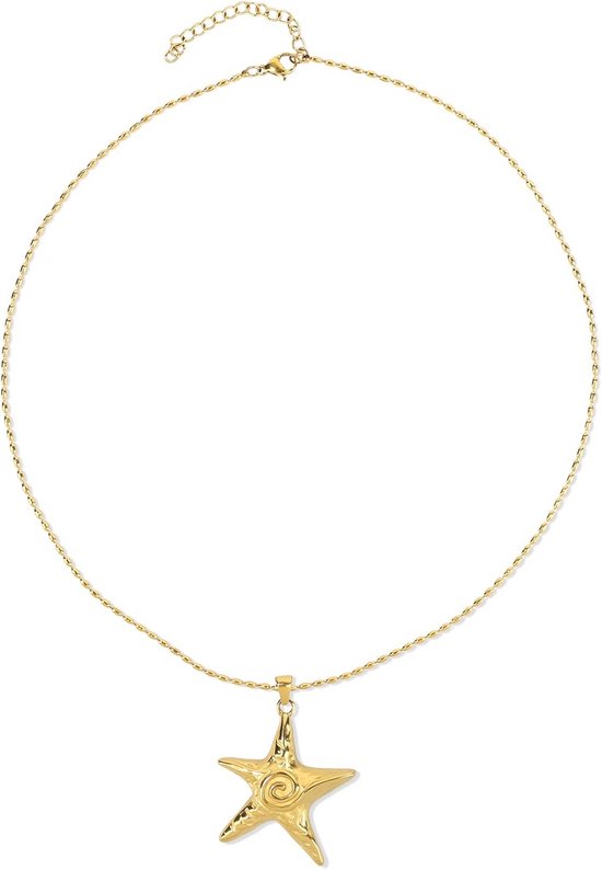 PIECES gelaagde ketting PCKINI - set van 3 goudkleurig/ecru