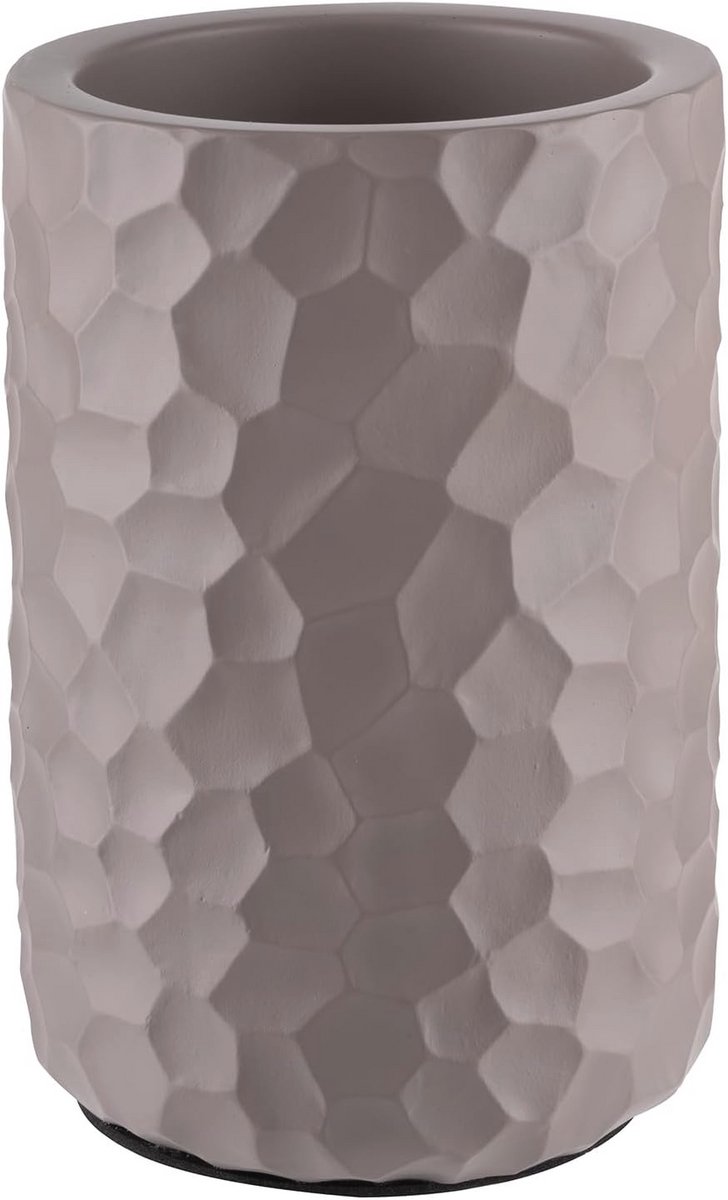 Flessenkoeler van beton - Grijze flessenkoeler met buiten-Ø 12cm en binnen-Ø 10cm
