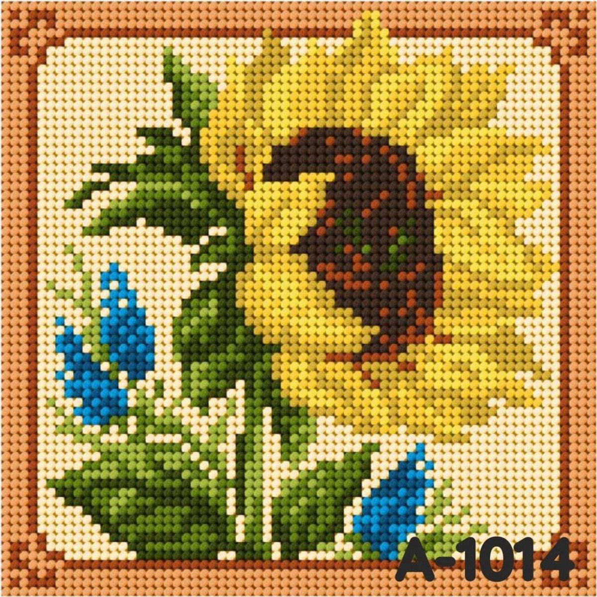 Borduurpakket Canvas 15x15cm met Garen - Ariadna 1014