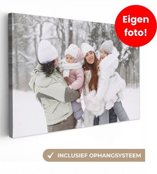 Tableau sur toile 60x40 cm - Photo sur toile - Cadeau personnalisé - Décoration murale salon - Cadeau de Noël pour homme et femme - Décoration de Noël